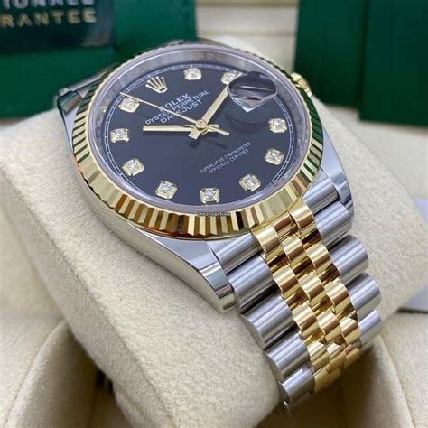 rolex diamonds two tone|two tone rolex for sale.